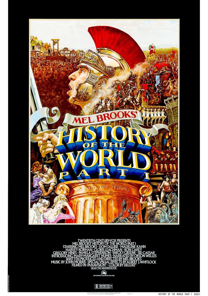 History of the World Part I streaming online